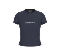 Women's T-shirt Guess Gj Cn Logo Emb Bleu XS