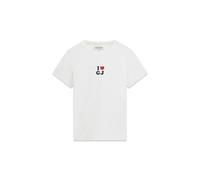 Women's T-shirt Guess I Love Regular Fit Blanc M