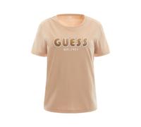 Women's T-shirt Guess Shaded Logo Marron XS