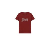 Women's T-shirt Guess Stud Logo Rouge L
