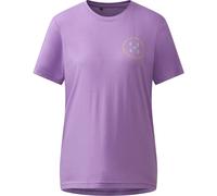 Haglofs Outsiders Graphic Short Sleeve T-shirt Purple XL Woman