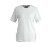JJXX Anna Cotton Blend Organic T-Shirt Puffins Bill Orange Short Sleeve Relaxed Fit Tee Top - X/LARGE, BRTWHITE