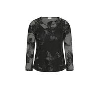 Women's T-shirt KAFFE Curve Juliana Noir S