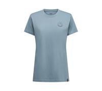 La Sportiva - Women's Circle Logo T-Shirt - T-shirt size XL, grey/turquoise