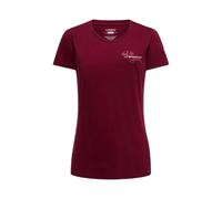 Women's T-shirt La Sportiva Climb Flower Rouge L