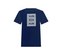 Women's T-shirt Lisca Sun Sea Fun Summertime Bleu L