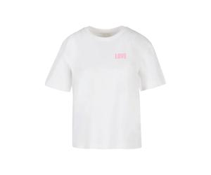 Women's T-shirt Miss Tee All We Need Is Love Blanc 2XL
