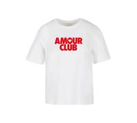 Women's T-shirt Miss Tee Amour Club Heart Blanc XL