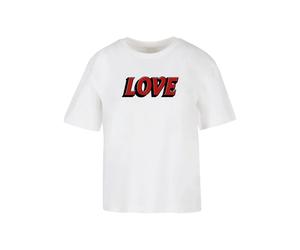 Women's T-shirt Miss Tee Big Love Letters Blanc S