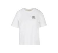 Women's T-shirt Miss Tee Cute But Psycho Blanc 4XL