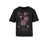 Women's T-shirt Miss Tee F*cking Roses Noir M