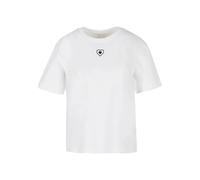 Women's T-shirt Miss Tee Good Vibes Only Heart Blanc XS