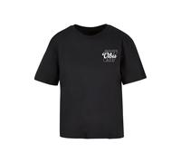 Women's T-shirt Miss Tee Good Vibes Wording Noir 4XL