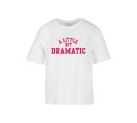 Women's T-shirt Miss Tee Lil Dramatic Blanc M