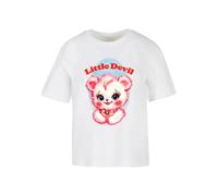 Women's T-shirt Miss Tee Little Devil Blanc S