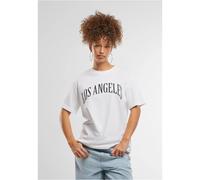 Women's T-shirt Miss Tee Los Angeles City Wording Blanc 3XL