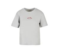 Women's T-shirt Miss Tee Love Is Blind Love Is Cruel Gris 2XL