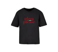 Women's T-shirt Miss Tee Pizza Please Noir XS