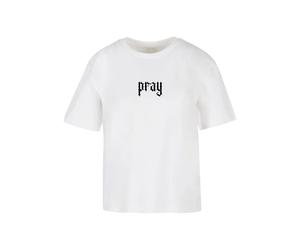 Women's T-shirt Miss Tee Praying Hands Blanc XS