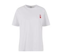 Women's T-shirt Miss Tee Queen Card EMB Blanc XL