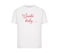 Women's T-shirt Miss Tee Santa Baby Blanc 2XL