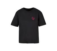 Women's T-shirt Miss Tee Snakes Heart Noir M
