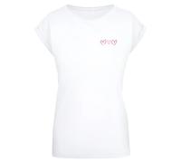 Women's T-shirt Mister Tee Always Trust Your Heart Blanc 4XL