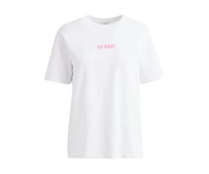 Women's T-shirt Mister Tee Be Kind Heart EMB Blanc S
