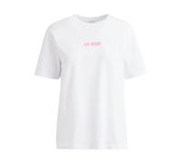 Women's T-shirt Mister Tee Be Kind Heart EMB Blanc XS