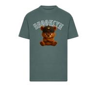Women's T-shirt Mister Tee Brooklyn Born Legend Vert M