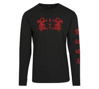 Mister Tee Chinee Letter Longleeve Long Sleeve T-shirt Black XS Woman