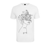 Women's T-shirt Mister Tee femme one line fruit Blanc XL