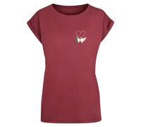 Women's T-shirt Mister Tee Kicks Love Rouge XL