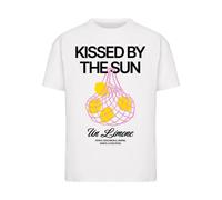 Women's T-shirt Mister Tee Kissed By The Sun Blanc L