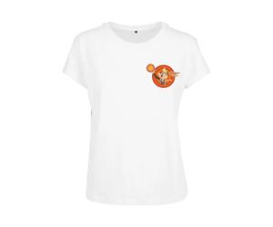 Women's T-shirt Mister Tee ladies space jam tune squad lola box Blanc XS