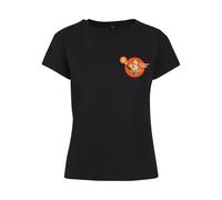Mister Tee Men's Space Jam Taz Pose Longsleeve T-Shirt, Black, S