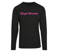 Women's T-shirt Mister Tee magic monday logan longleeve Noir XS