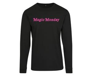 Women's T-shirt Mister Tee magic monday logan longleeve Noir XS