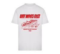 Women's T-shirt Mister Tee Moves Fast Grab What Is Good Blanc 2XL