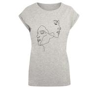 Women's T-shirt Mister Tee One Line Gris M