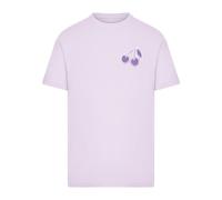 Women's T-shirt Mister Tee Paradise Cherries Violet 2XL