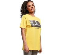 Women's T-shirt Mister Tee Pray Jaune XS