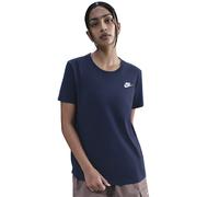 Women's T-shirt Nike Club Essentials Bleu XL