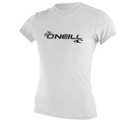 O'Neill Wetsuits Wms Basic Skins S/S Sun Shirt - WHITE, M