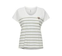 Women's T-shirt Only Emily Life Blanc M