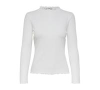 ONLY Women's Onlemma L/S High Neck Noos Jrs Tank Top, Egret, L UK