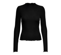 Women's T-shirt Only Emma manches longues col montant Noir M
