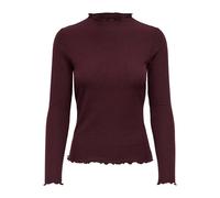 Women's T-shirt Only Emma manches longues col montant Violet S