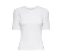 ONLY Women's Onllive Love 2/4 Pufftop JRS Noos Top, White, L