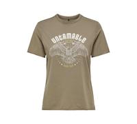Women's T-shirt Only Lucy Life Gris M